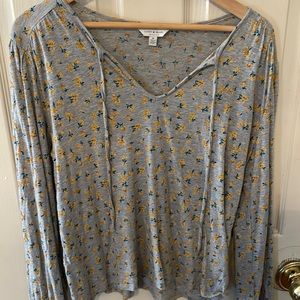 Lucky Brand floral shirt